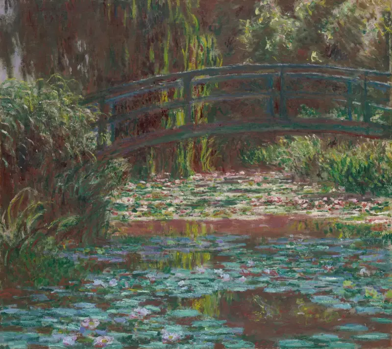 Staw z liliami wodnymi, 1900, Claude Monet