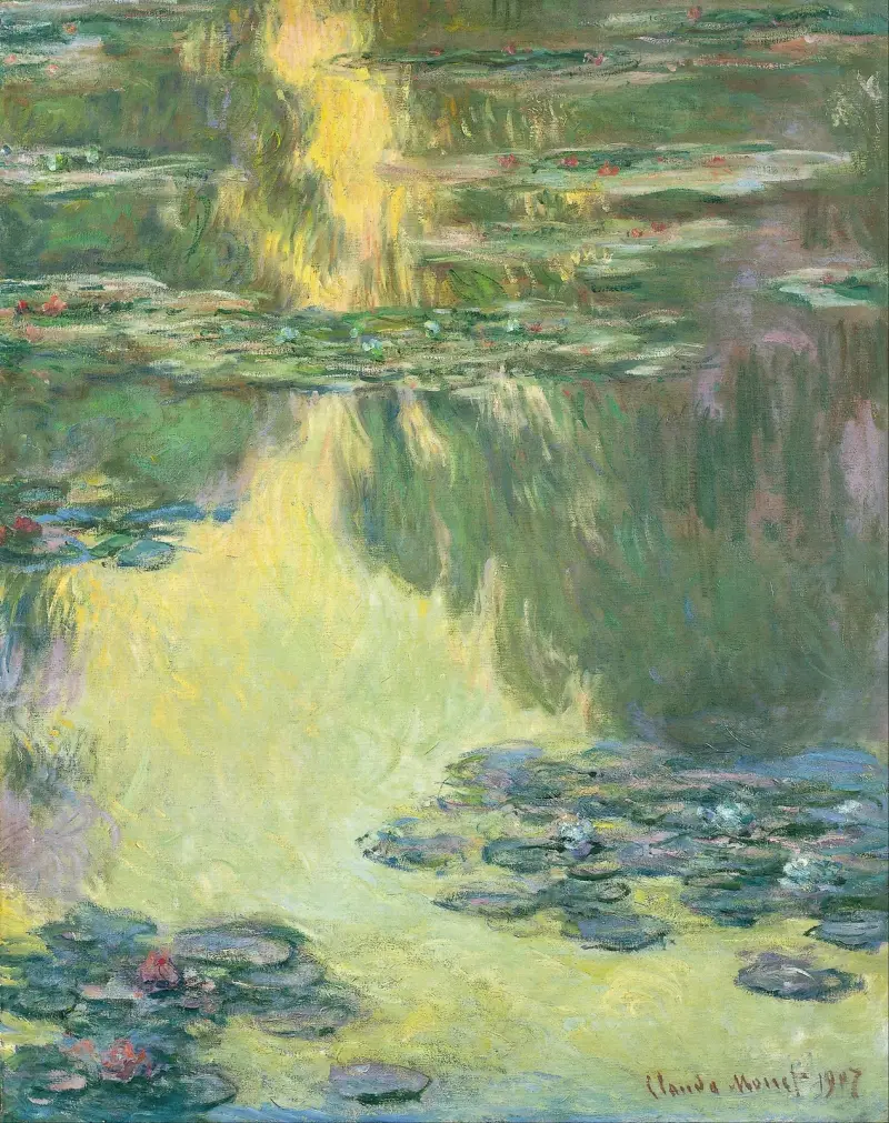 Seerosen, 1907 – Nr. 2 – Nr. 2 von Claude Monet