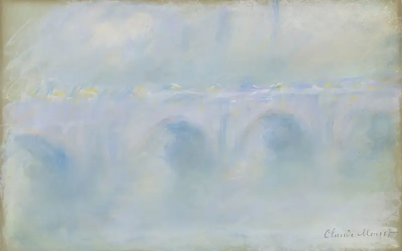 Most Waterloo, 1901, Claude Monet
