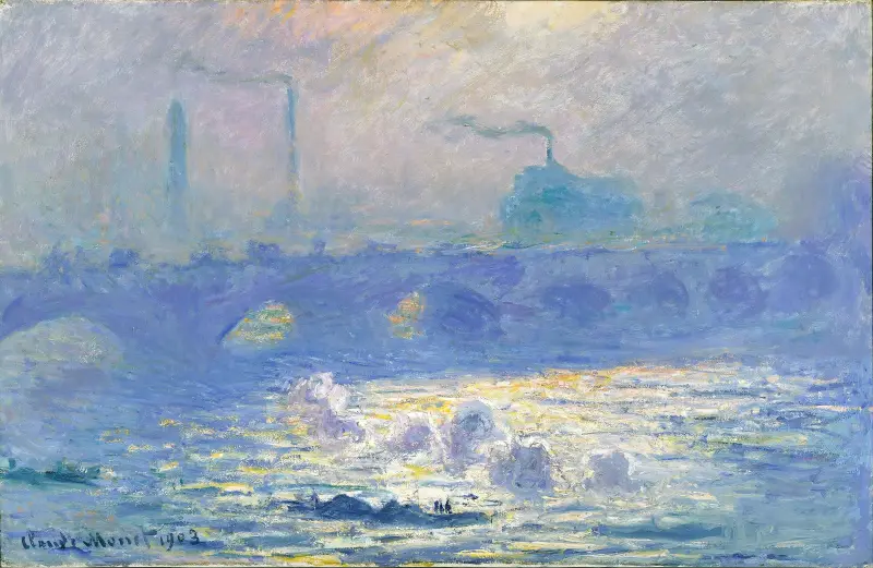 Waterloobron, 1903, Claude Monet