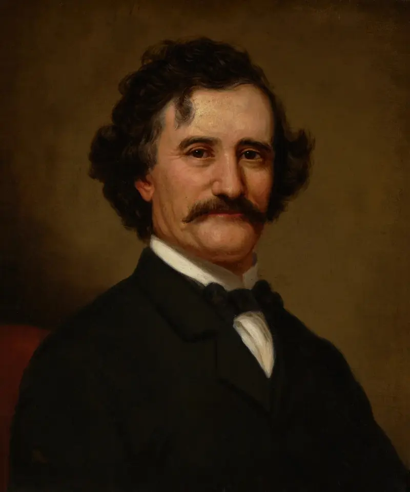 Portrait of a Man, 1878 av Theodore Clement Steele
