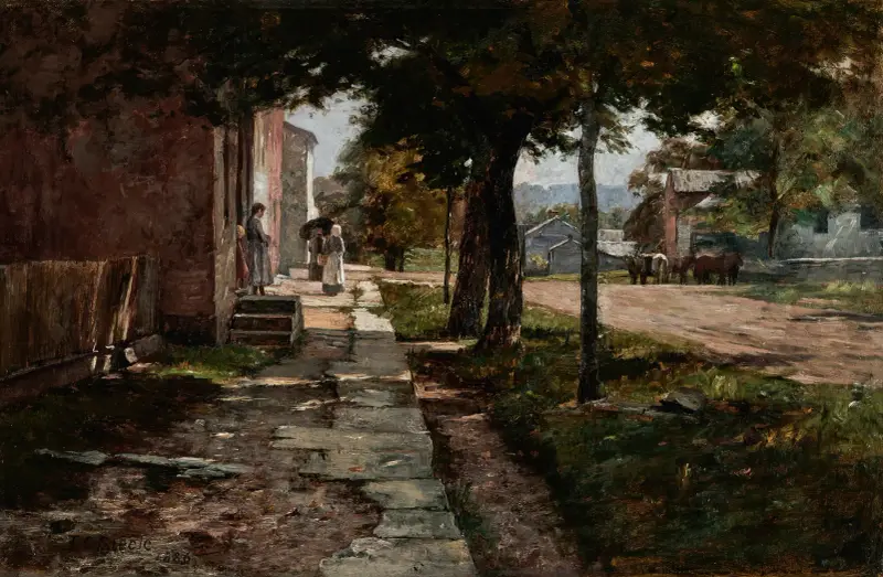 Ulica w Vernon, Theodore Clement Steele