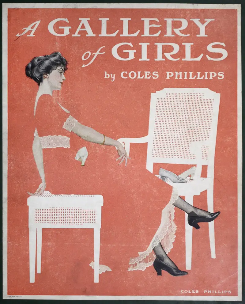 A gallery of girls – Omslag av Coles Phillips