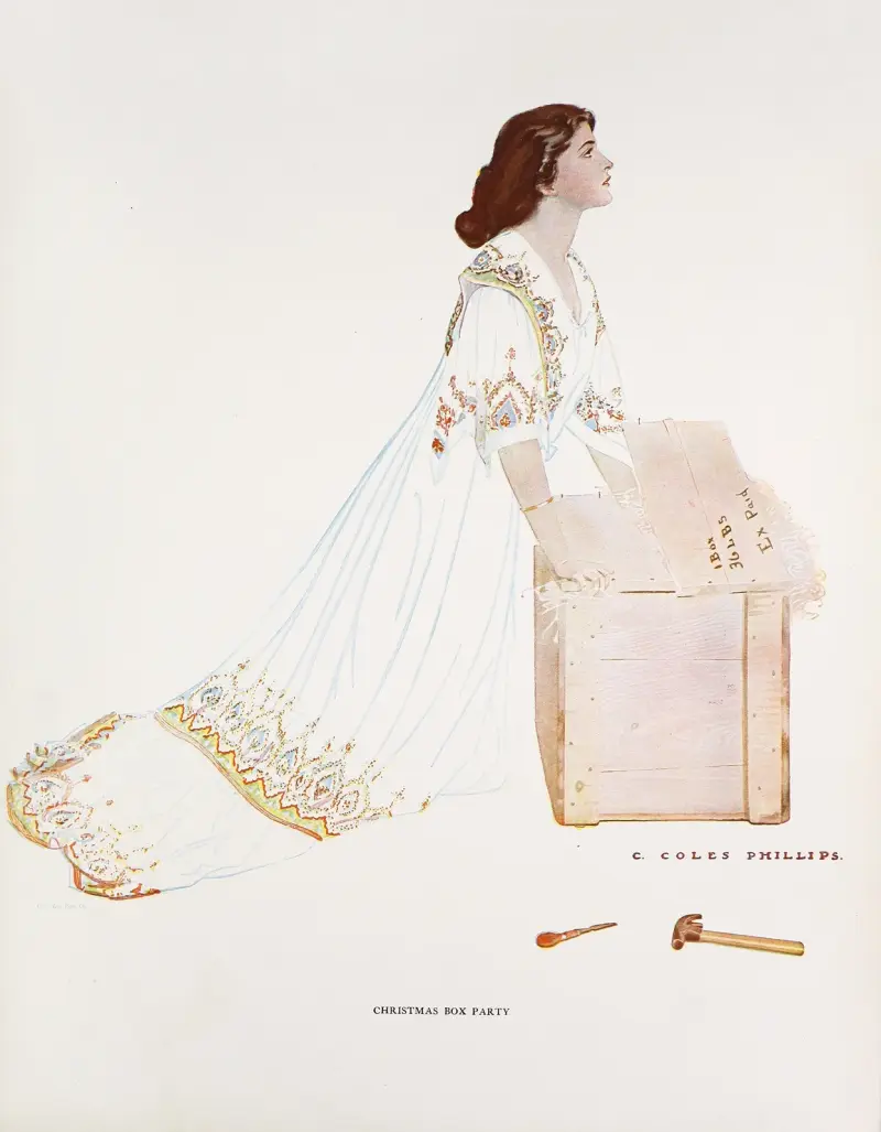 Vánoční nadílka, Coles Phillips