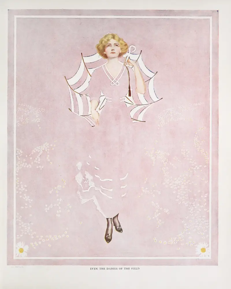 Even the daisies of the field av Coles Phillips