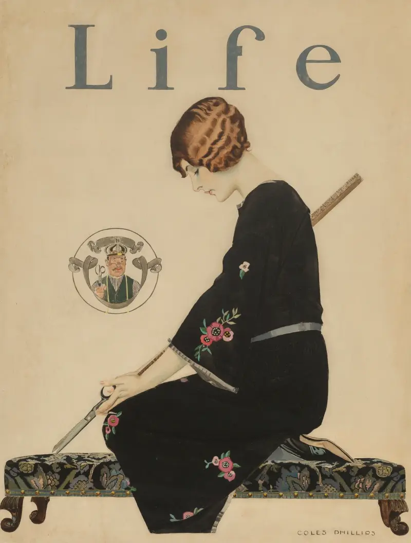 Kjolarna blir kortare i höst av Coles Phillips
