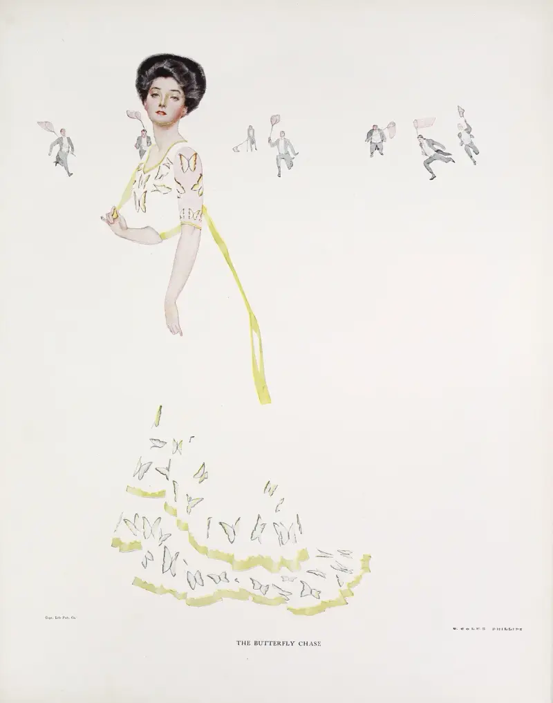 Die Schmetterlingsjagd von Coles Phillips