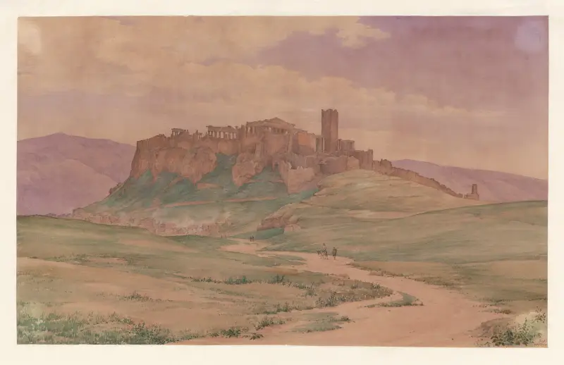 Egipt, 1849 – Nr. 2, Harald Conrad Stilling