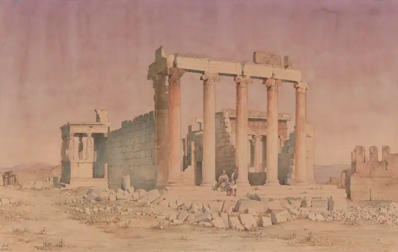 Grecja, Ateny, Erechtejon, 1853 – Nr. 2, Harald Conrad Stilling