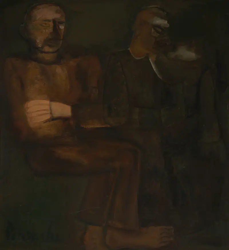 Chłop i chłopka, Constant Permeke