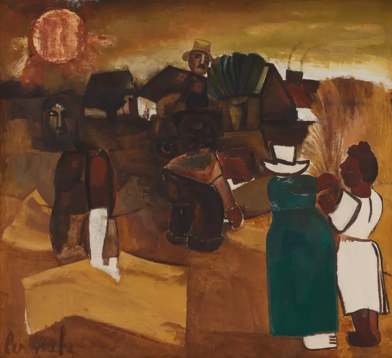 Die Ernte, 1928 von Constant Permeke