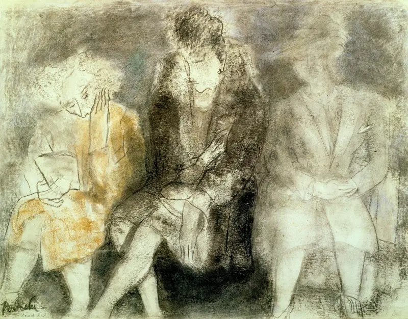 Drei Damen, 1942 – Nr. 1 von Constant Permeke