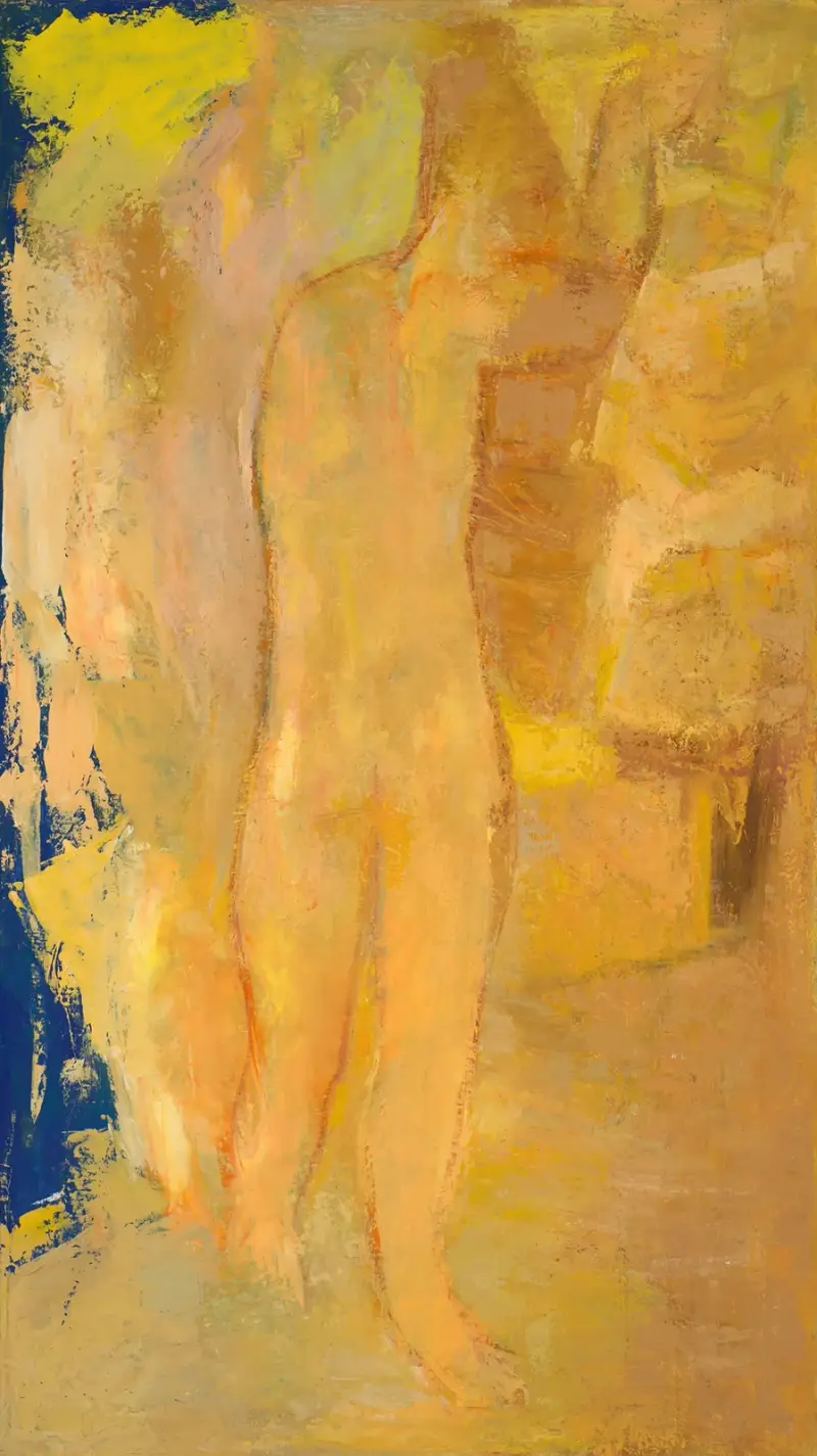 Gelber Akt von Constant Permeke