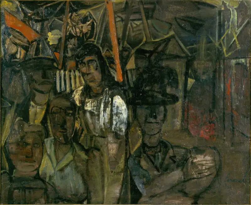 Kirmes von Constant Permeke