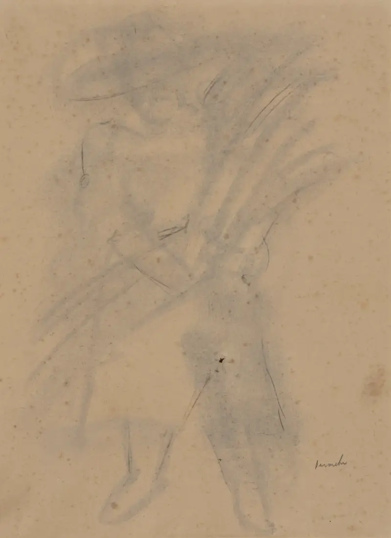 Korbflechter von Constant Permeke