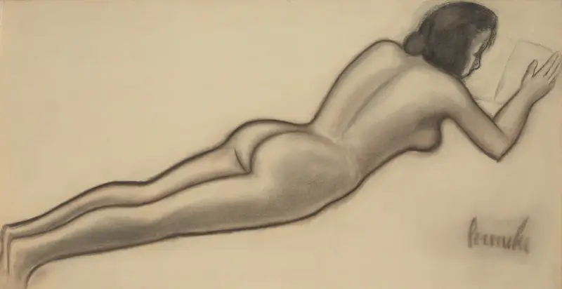 Liegende Figur von Constant Permeke