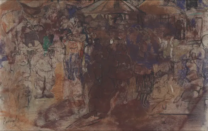Volksfest von Constant Permeke