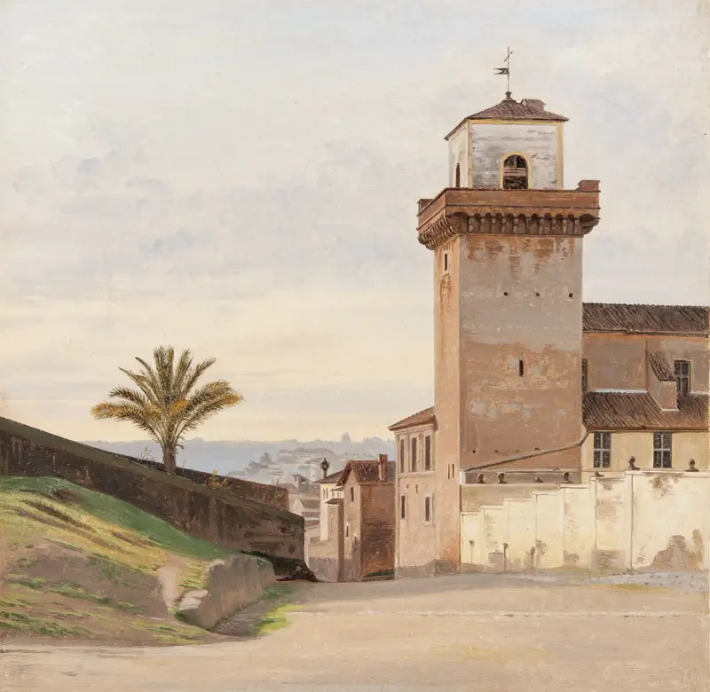 Church of San Pietro, Vincoli, Rome av Constantin Hansen