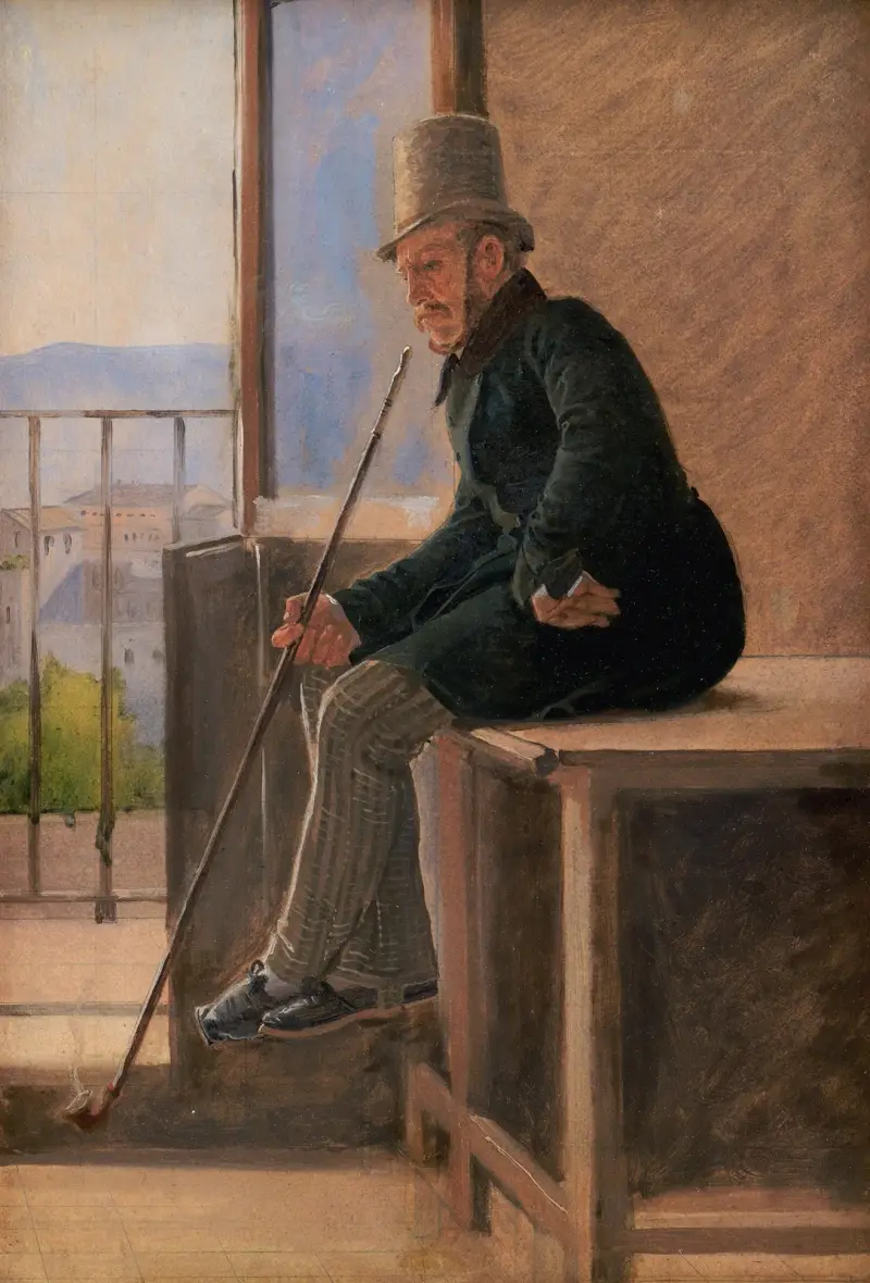 Målaren Jørgen Sonne, Constantin Hansen