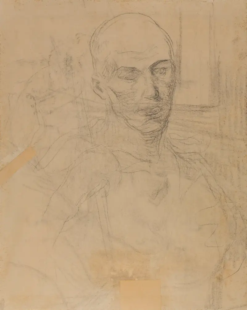 Männlicher Torso von Constantin Meunier