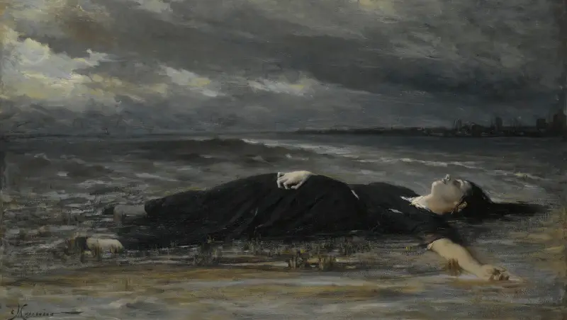 Ophelia von Constantin Meunier