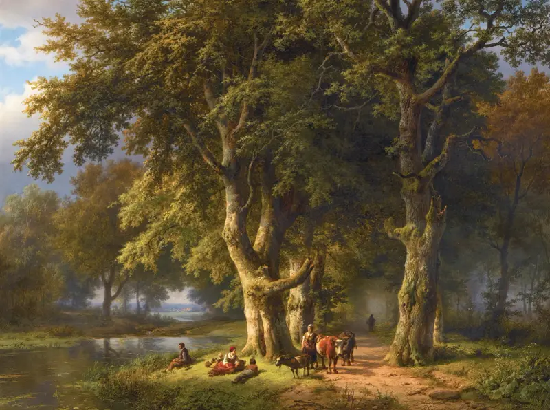 Sommerlandschaft von Barend Cornelis Koekkoek