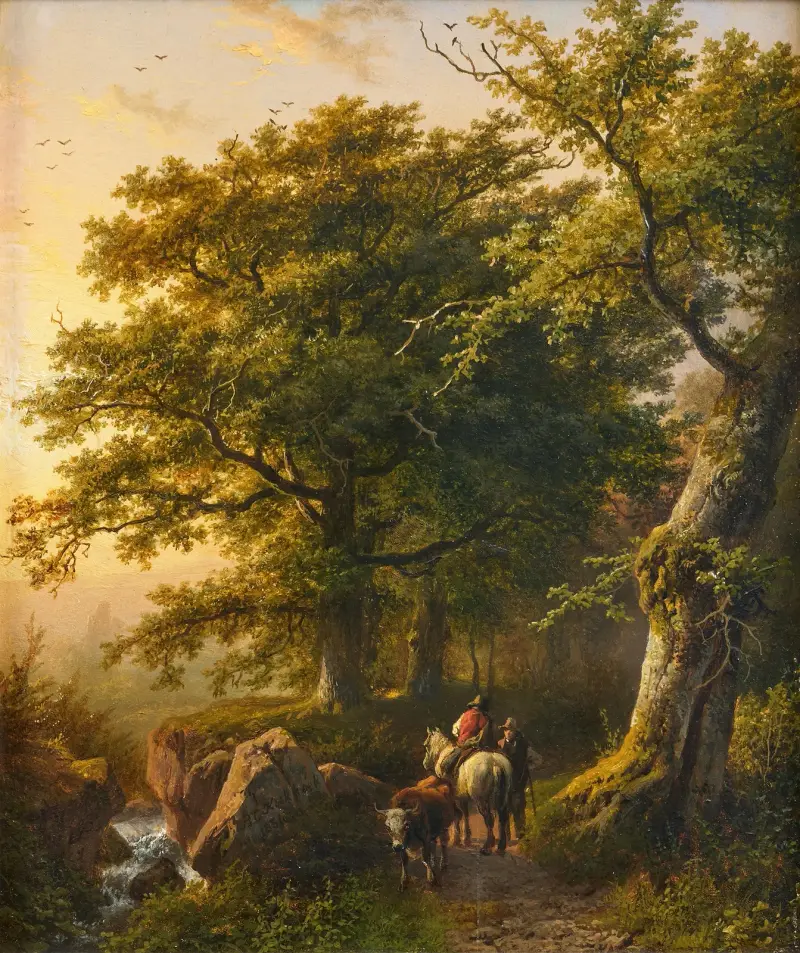Der Sommer von Barend Cornelis Koekkoek