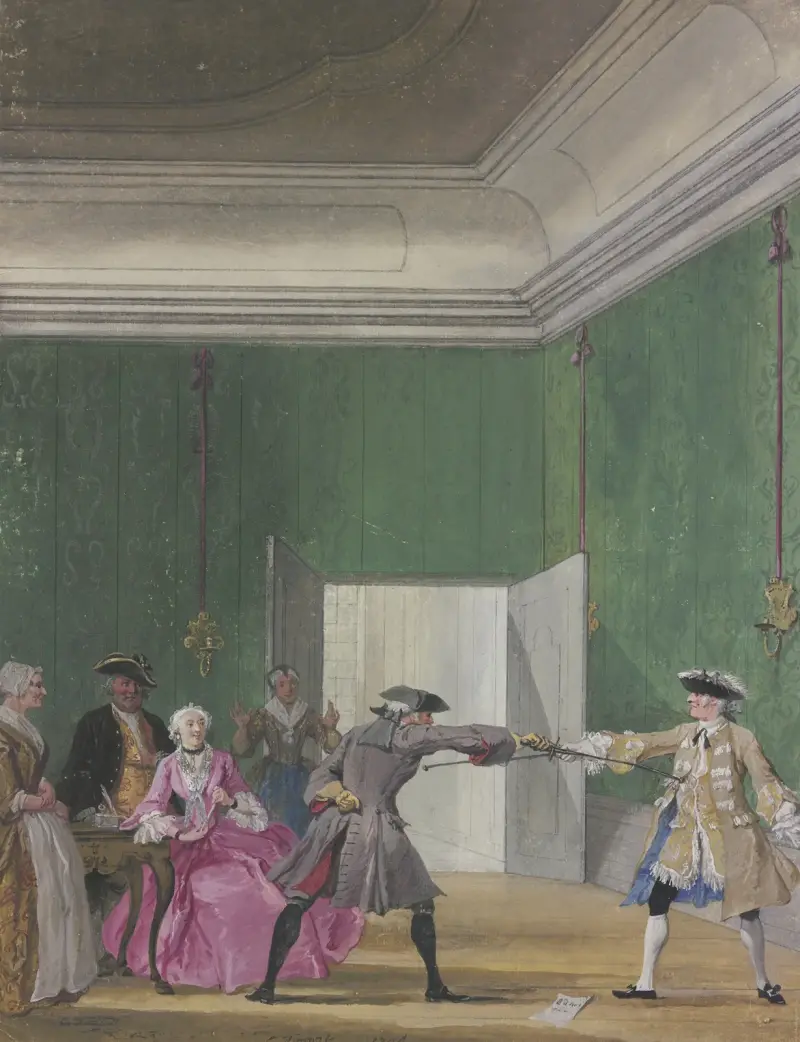 Der lächerliche Junker von Cornelis Troost