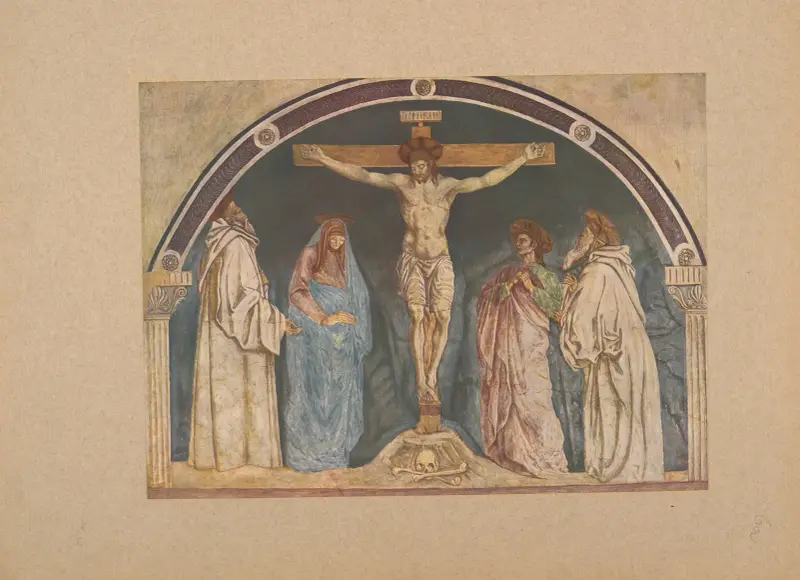 Andrea del Castagno, Crocifissione av Corrado Ricci
