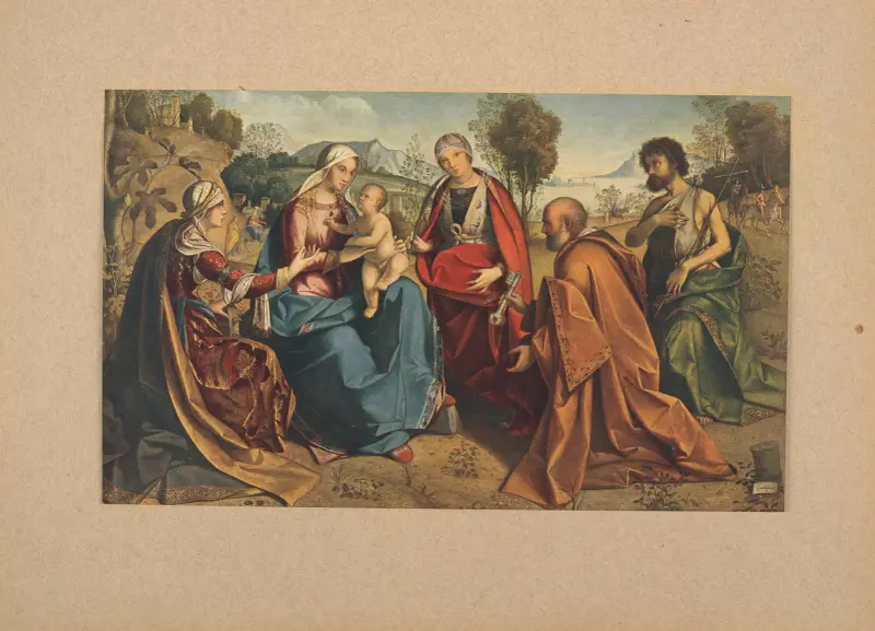 Boccaccio Boccaccino, Sacra Couversazione av Corrado Ricci