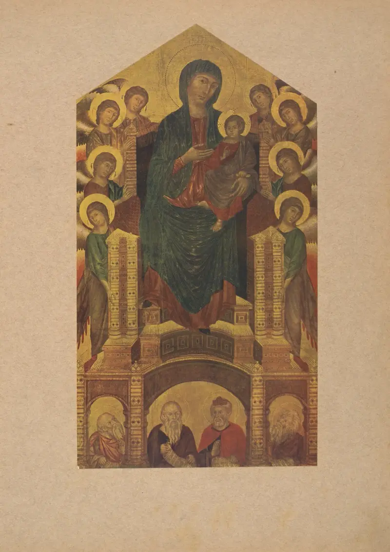 Cimabue, Madonna col Bambino, angeli e santi av Corrado Ricci