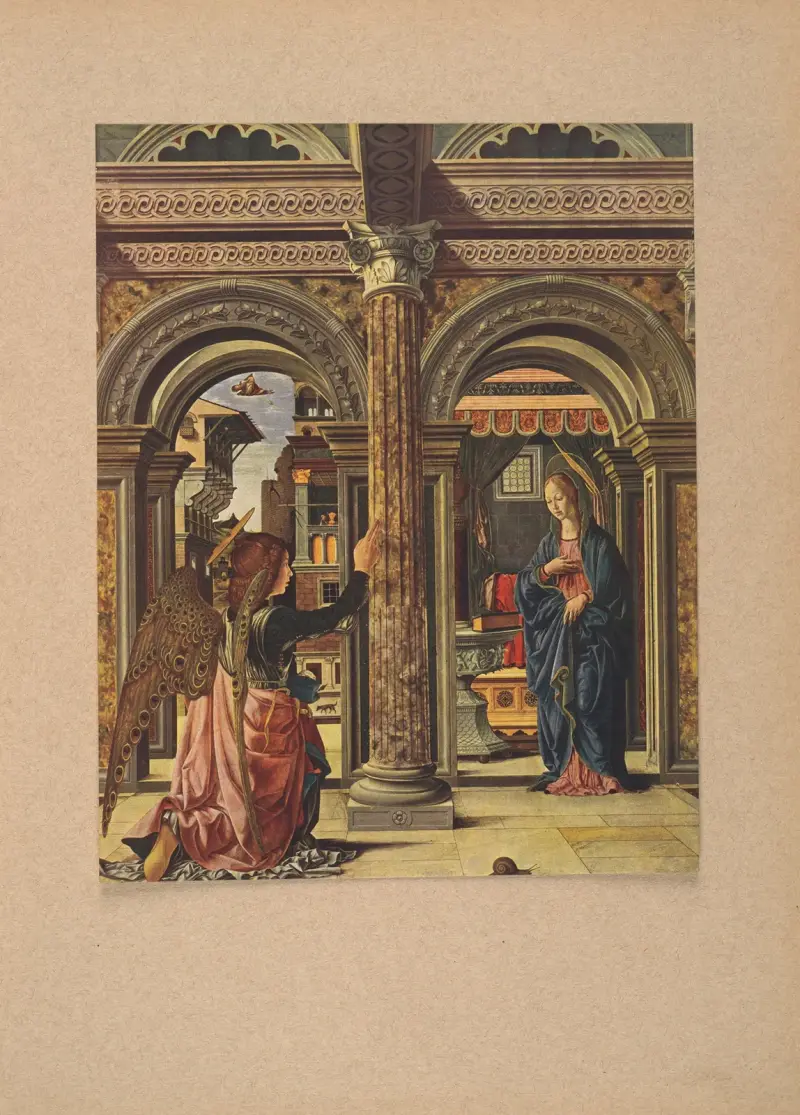 Francesco del Cossa, Annunciazione av Corrado Ricci