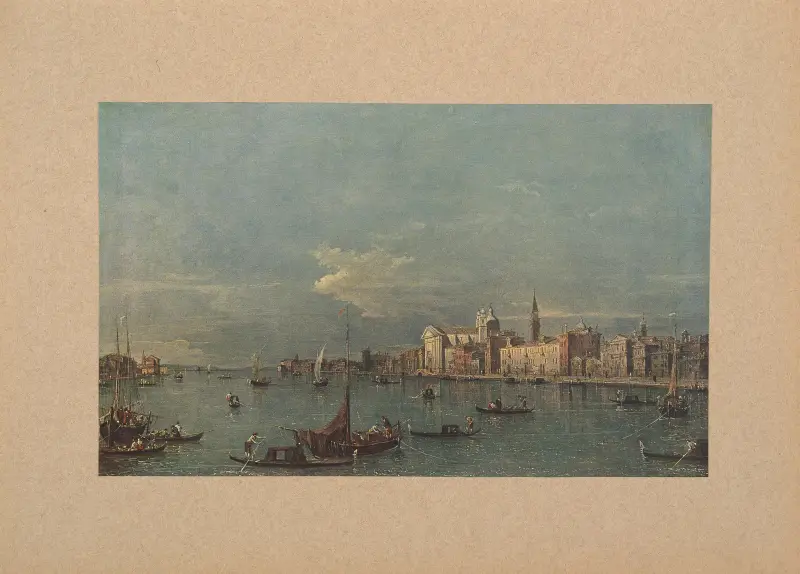Francesco Guardi, Le Zattere av Corrado Ricci