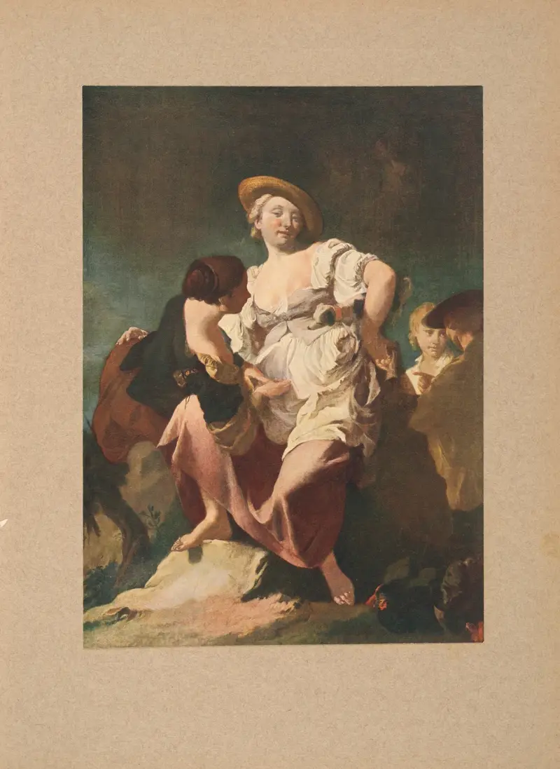 Giambattista Piazzetta, Pastorelle d’ Arcadia av Corrado Ricci