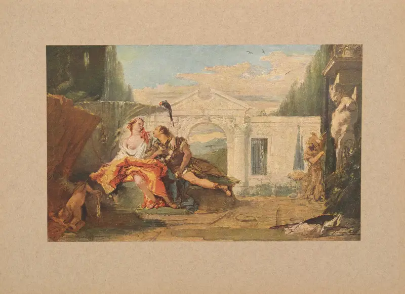 Giambattista Tiepolo, Rinaldo och Armida av Corrado Ricci