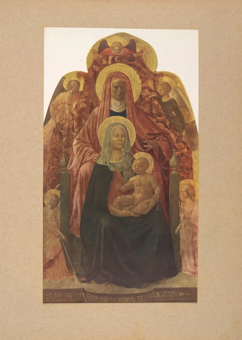 Masaccio, S. Anna, la Madonna e il Bambino av Corrado Ricci