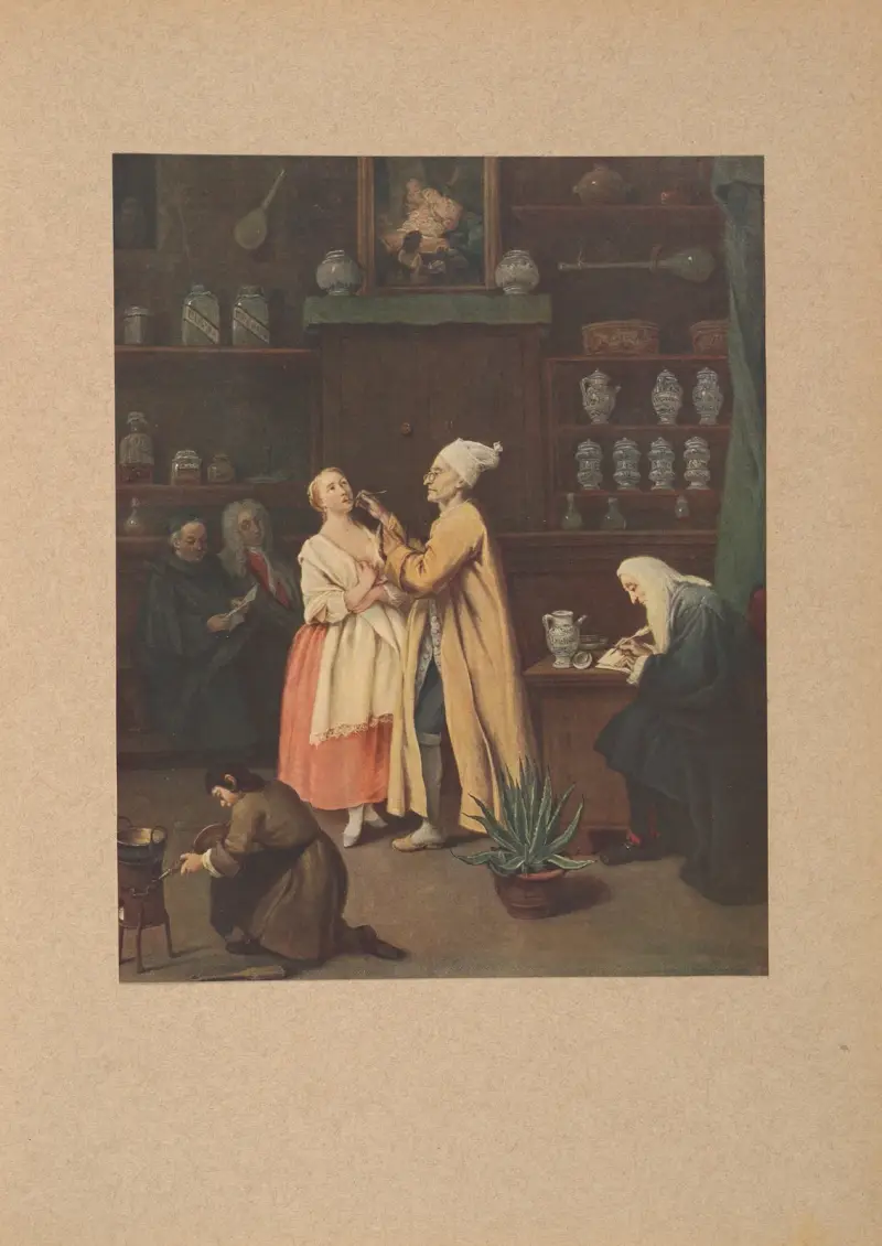 Pietro Longhi, Il dentista av Corrado Ricci