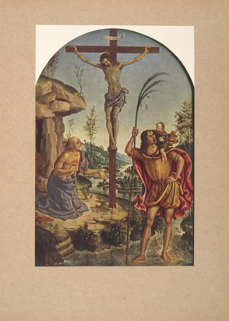 Pintoricchio, Crocifisso e santi av Corrado Ricci