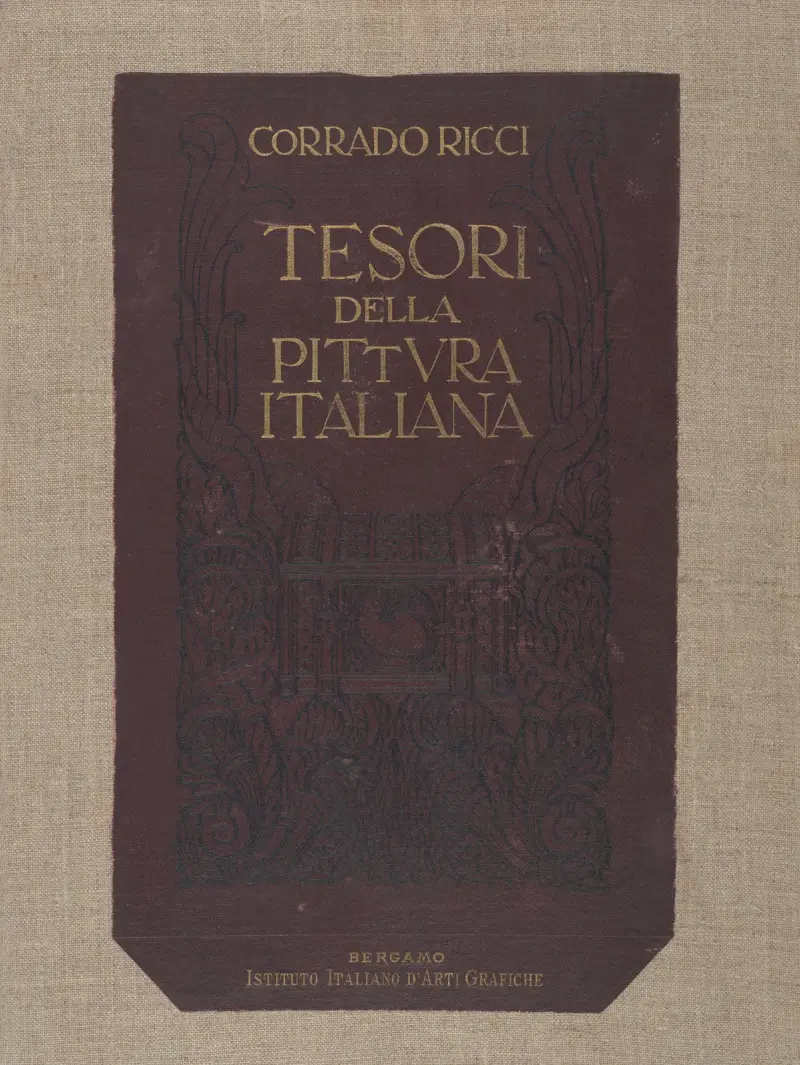 Tesori della pittura italiana – cover av Corrado Ricci