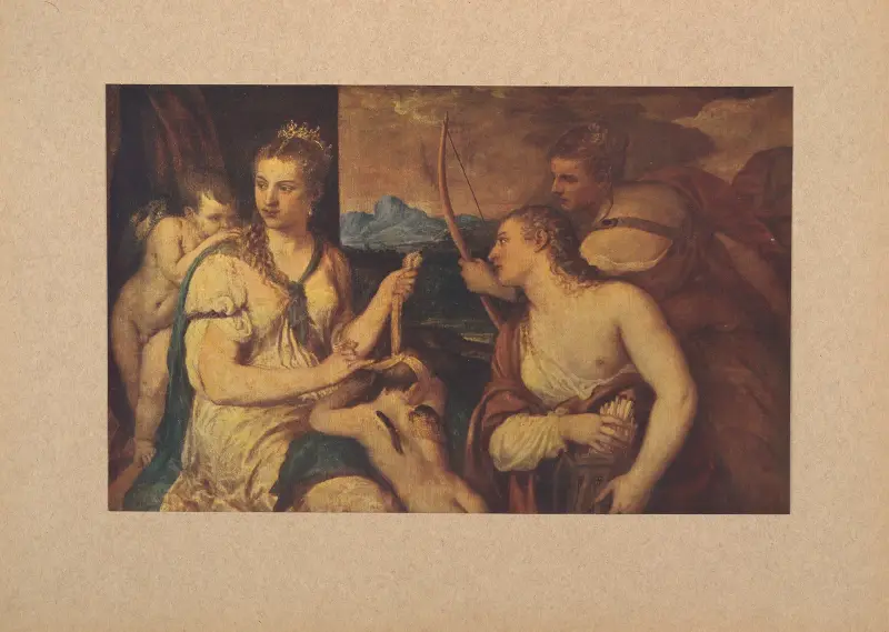 Tiziano, Venere che benda Amore av Corrado Ricci
