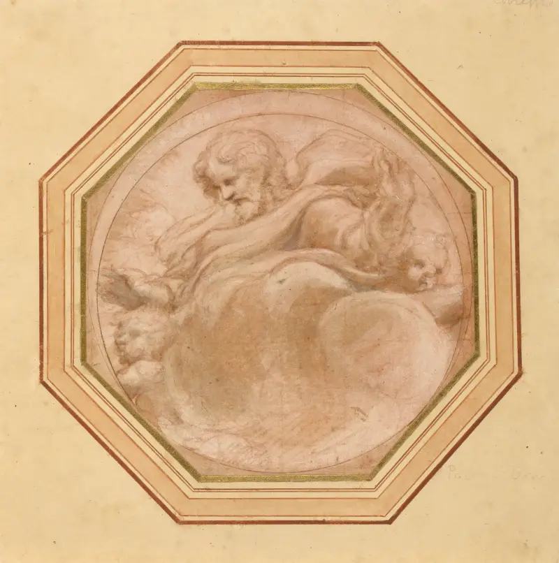 Christus in der Herrlichkeit von Correggio