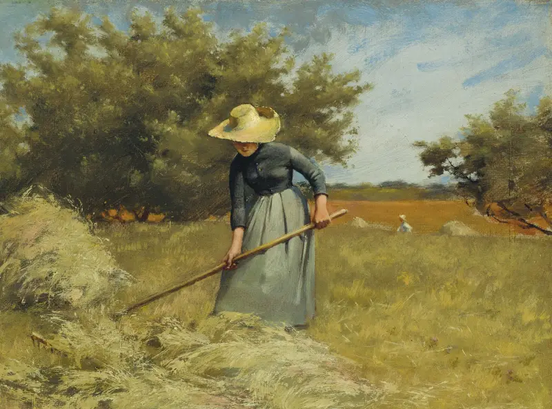 Heuernte von Charles Courtney Curran