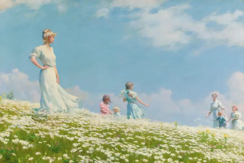 Sommer von Charles Courtney Curran