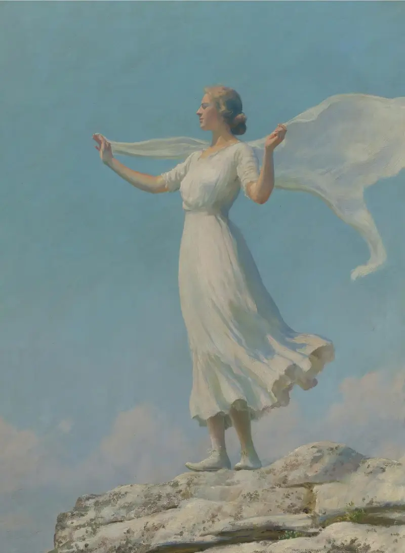 The South Wind (The Breezy Day) av Charles Courtney Curran