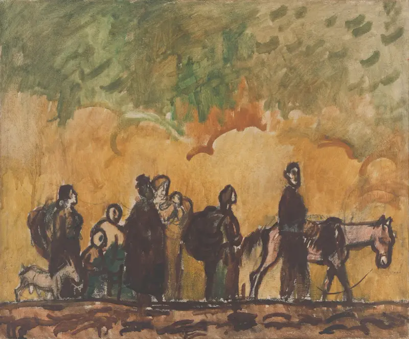 Flüchtlinge, 1945 – Nr. 1 von Cyprián Majerník