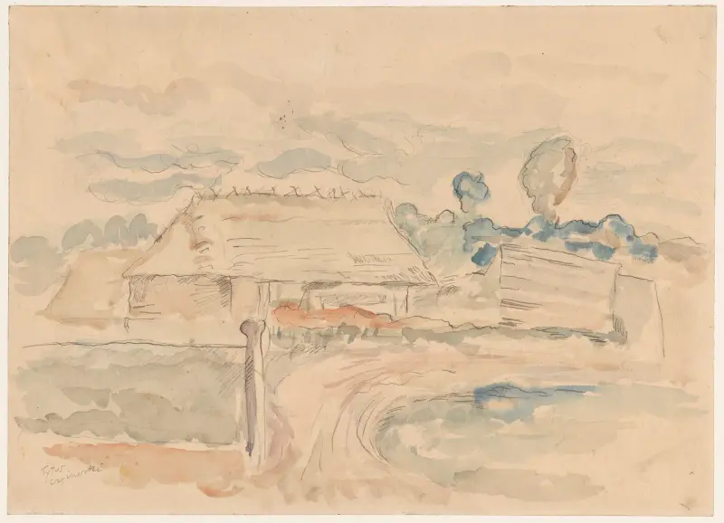 Landscape, 1930 av Tytus Czyżewski