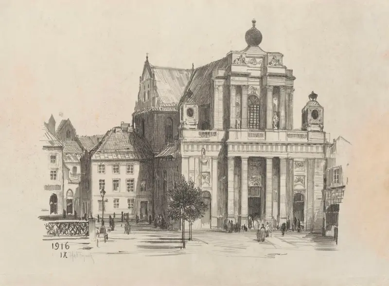 Karmeliterkirche von Feliks Jabłczyński