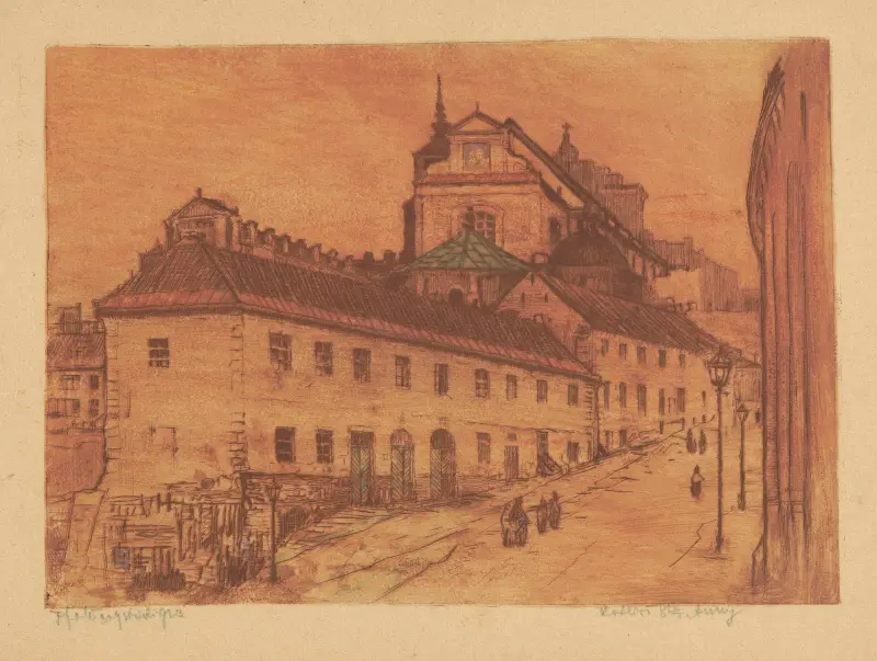 St.-Anna-Kirche in Warschau von Feliks Jabłczyński