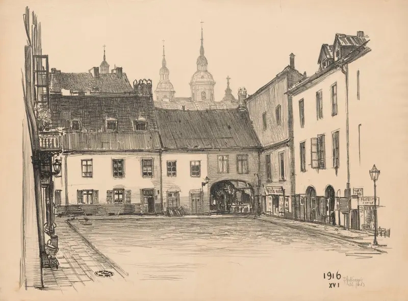 Szeroki-Dunaj-Straße von Feliks Jabłczyński