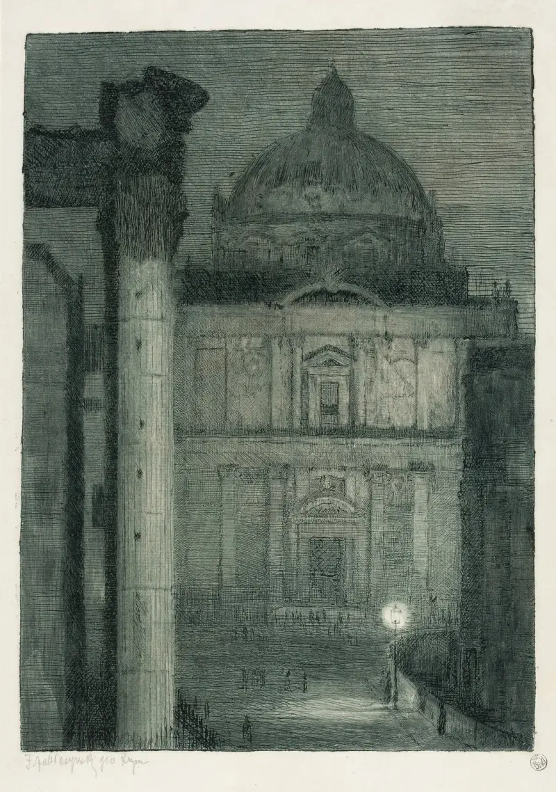 Motiv aus Rom, 1910 – Nr. 3 von Feliks Jabłczyński
